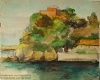 Italien Burg auf Felsenkuppe auf Ischia Hans Möller 1934 Aquarell  Aquarell:  Titel: Burg auf Felsen Ischia Zeichentechnik: Aquarell Entstehungsjahr: 1934 Zeichner: Hans MÃ¶ller : Hans Möller, 1934, Aquarell, Reisen vor Kriegsausbruch, Italien, Burg auf Felsenkuppe auf Ischia, Ischia, Kay Möller / Annelies Möller, Weitere Infos unter : http://www.maler-hans-moeller.de, mailto:info@maler-hans-moeller.de